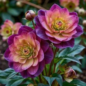 Морозник Претти Элен Рэд купить по цене от 509р. в интернет-магазине «Посадика» с доставкой почтой в в Кременкие и по всей России – [изображение №1].